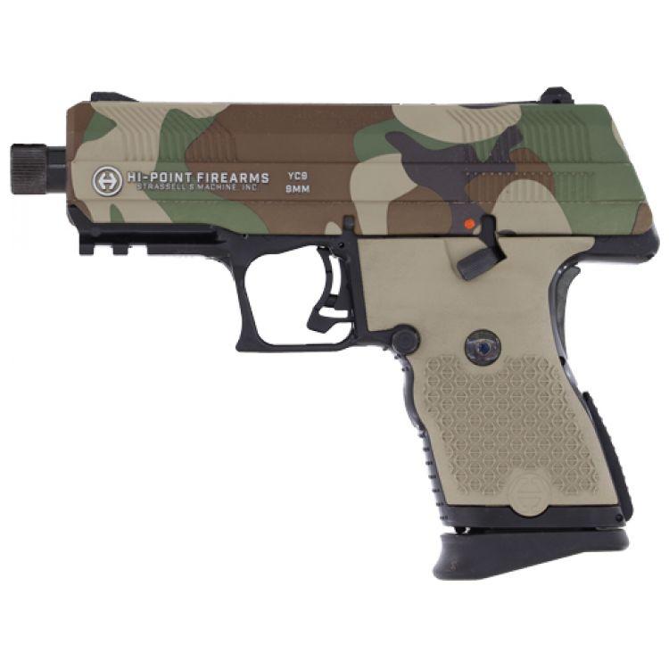 Hi-Point YC9 M81 9mm Semi-Auto 3.93" Camo 10-Rd Threaded Barrel - View 2