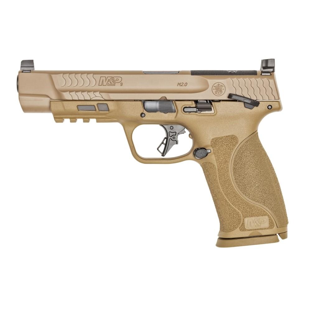 Smith Wesson M&P9 13569 9mm 17Rd Optics Ready FDE - View 2