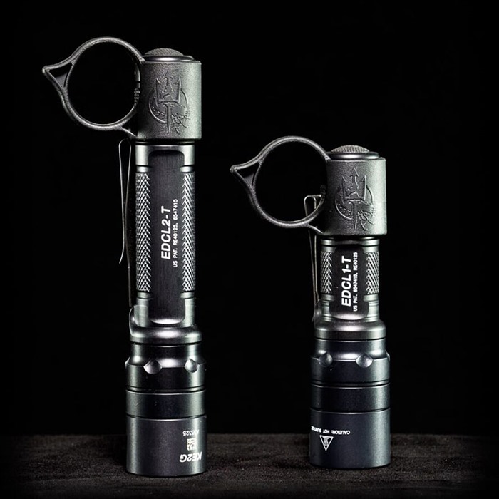 Thyrm LLC SWITCHBACK S BACKUP FLASHLIGHT RING FOR SUREFIRE EDC BLACK - View 2