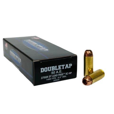 DoubleTap 50AE275X .50 AE 275gr SC-HP Lead Free Ammo 20 Rounds - View 2