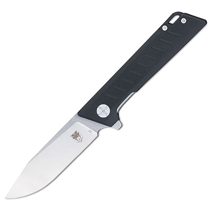 CobraTec CTRTDD2BLK Riptide Black D2 Blade Drop Point Knife - View 2
