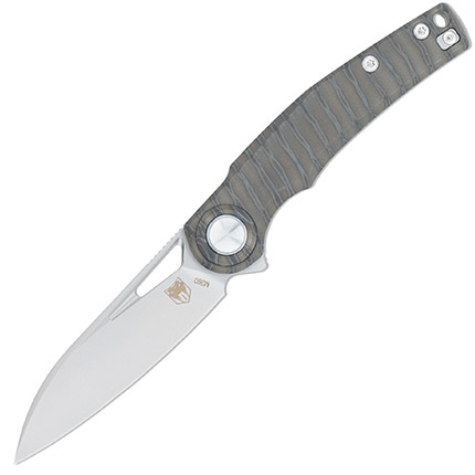 CobraTec CTAPXM390SFT Apex Button Lock M390 Sheepsfoot Titanium Handle - View 2