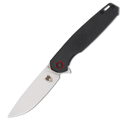 CobraTec CTTLNBLK Talon G10 Black Stonewashed D2 Drop Point Blade - View 2