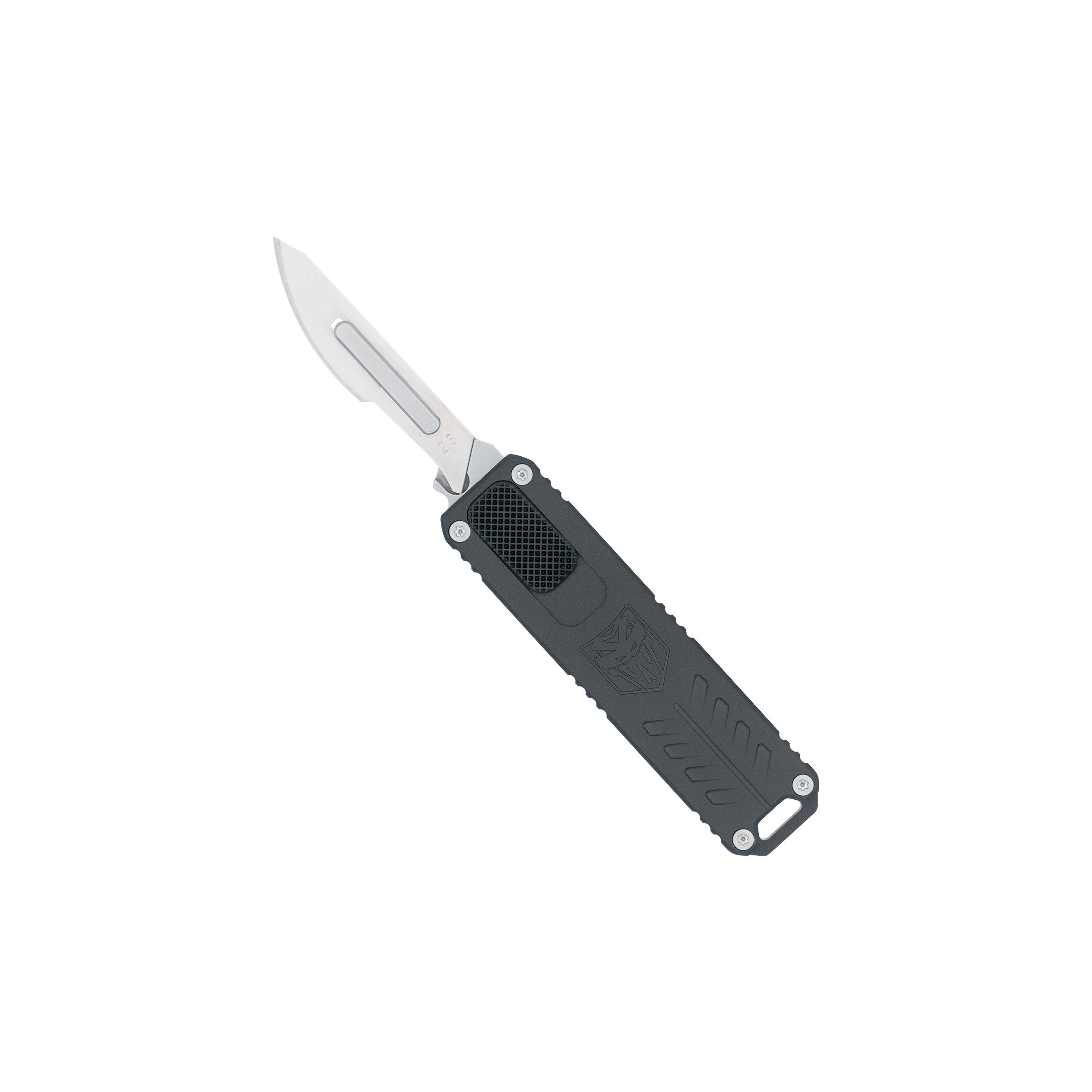 CobraTec OTF Scalpel Automatic Knife Black CTOTFSCPBLK - View 2