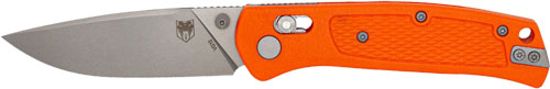 COBRATEC EDC SCOUT BAR LOCK 3.12" ORANGE STAINLESS - View 2