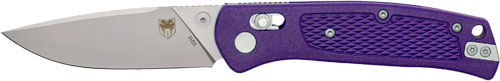 COBRATEC EDC SCOUT BAR LOCK 3.12" PURPLE STAINLESS - View 2