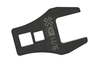 Noveske NSR Barrel Nut Wrench 1 1/4" 3/8" Steel Construction Zinc - View 2