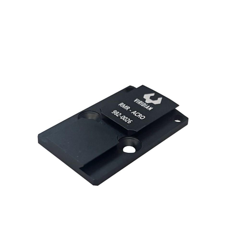 Viridian 9820026 RFX45 RMR Mounting Adapter Black Anodized Aluminum - View 2