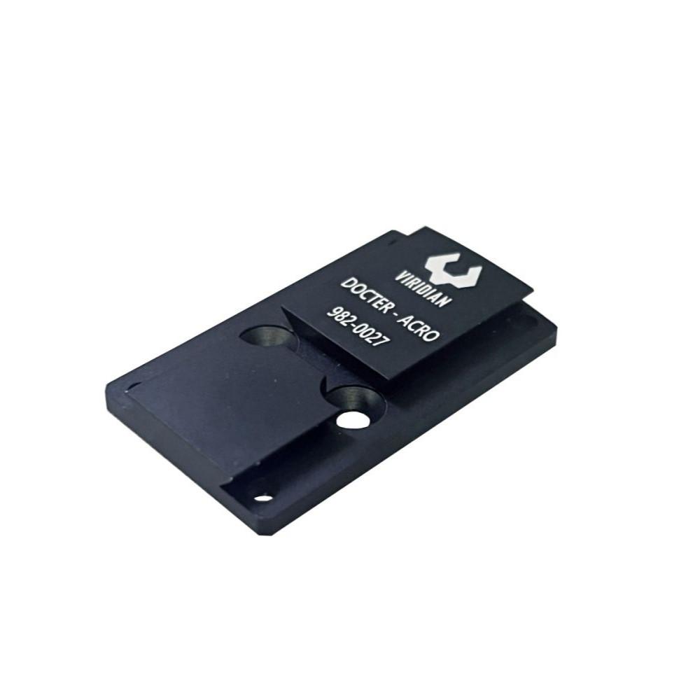 Viridian 9820027 RFX45 Docter Mounting Adapter Black Anodized Aluminum - View 2