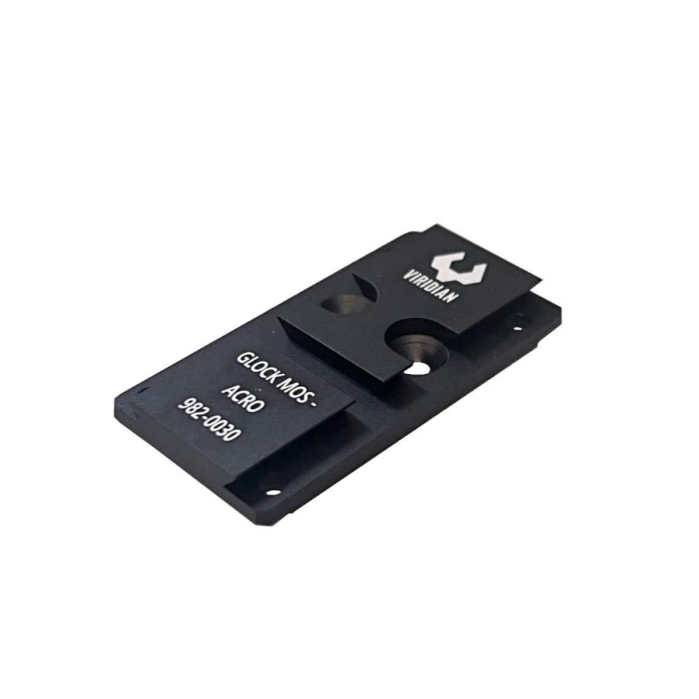 Viridian 9820030 RFX45 Glock MOS Adapter Black Anodized 6061 Aluminum - View 2