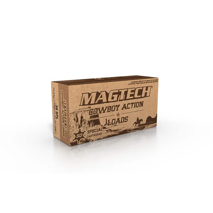 Magtech 38L Cowboy Action 38 Special 158 gr 800 fps Lead Flat Nose (LFN) - View 2