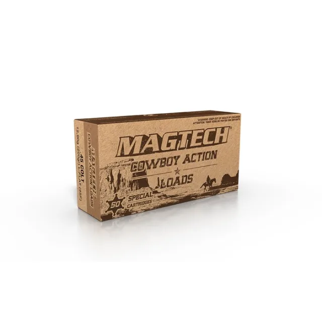 Magtech 45F Cowboy Action 45Colt 200gr Lead Flat Nose 50 Per Box/20 Case - View 2