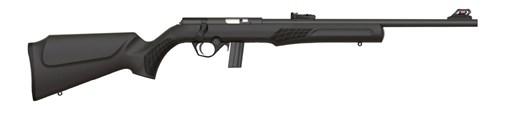 Rossi RB22L1811 Bolt Action Rifle .22 LR 18.5 in Matte Black 10 Rounds - View 2