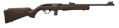 Rossi RS22L1811B Semi-Auto 22 LR Rifle, 18" Barrel, Brown Synthetic Stock - View 2