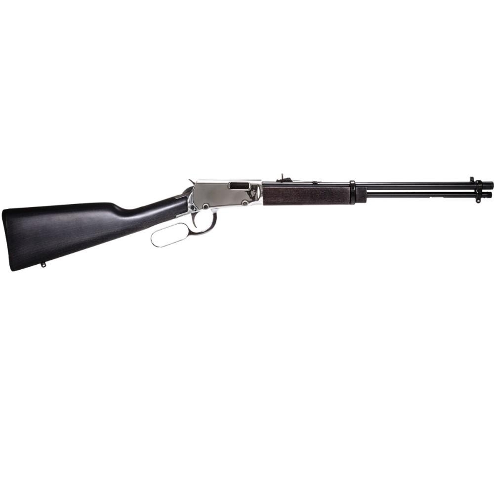 Rossi Rio Bravo Lever Action Rifle .22 LR 18 in Polished Black Nickel 15 Ro - View 2