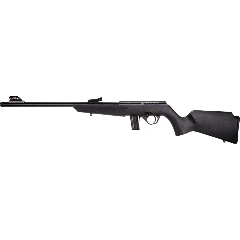 Rossi RB22 Compact Bolt Action 22 LR 10+1 16" Black Synthetic Stock Fiber Optic Sights - View 2