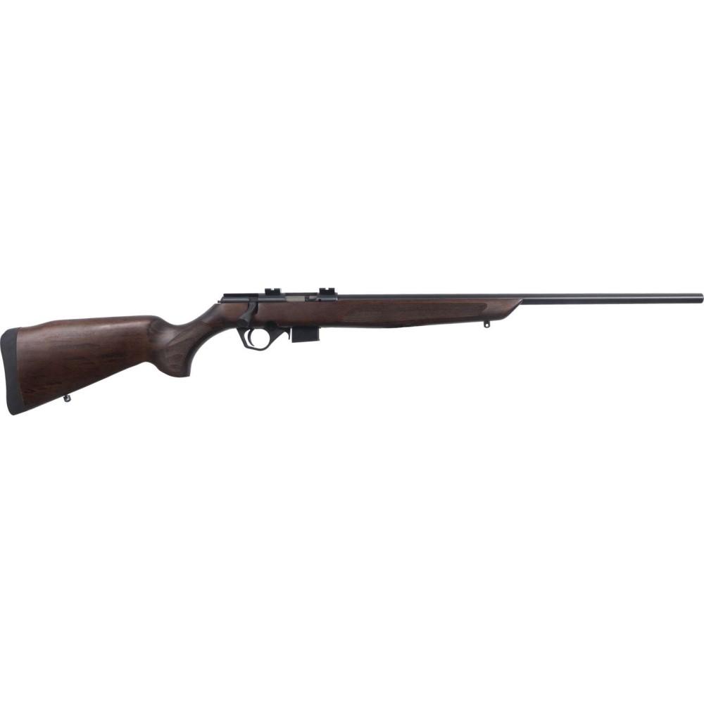 Rossi RB22W2111WD Bolt Action 22 Mag Rifle, Matte Black, Wood Stock, 21" Barrel - View 2
