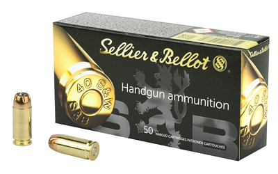 Sellier & Bellot SB40C .40 S&W 180gr JHP Ammo 50 Rounds - View 2