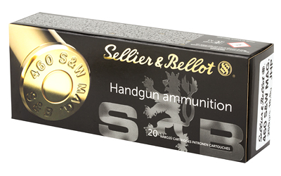Sellier & Bellot SB460B Handgun 460S&WMag 255gr Jacketed Hollow Point 20 - View 4