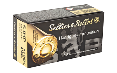 Sellier & Bellot SB44C .44 Rem Mag 240gr SJHP Ammo 50 Rounds - View 3