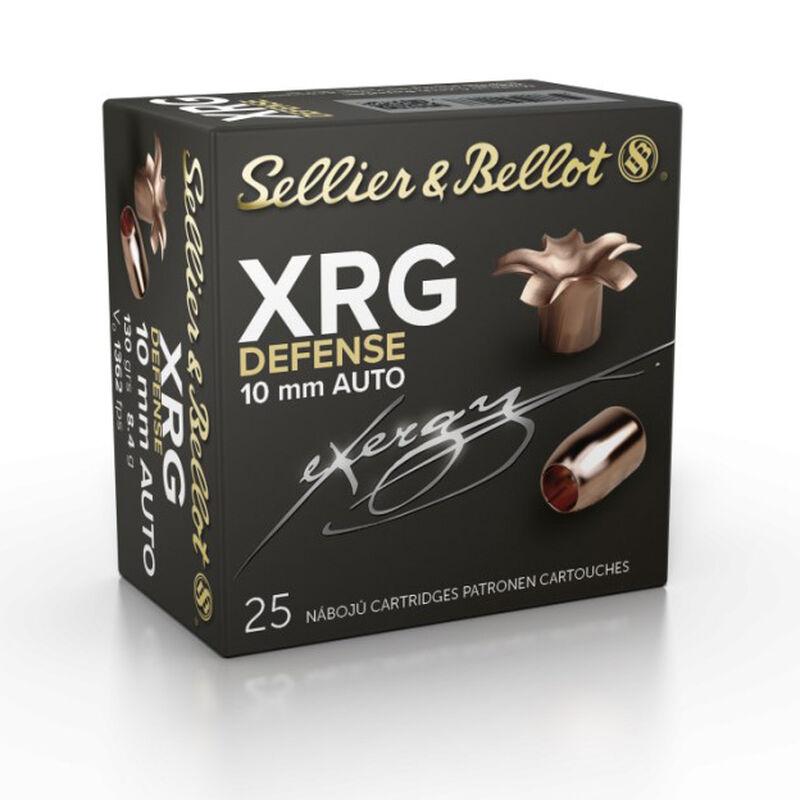 Sellier & Bellot SB10XA 10mm Auto 130gr Solid Copper HP Ammo 25 Rounds - View 2
