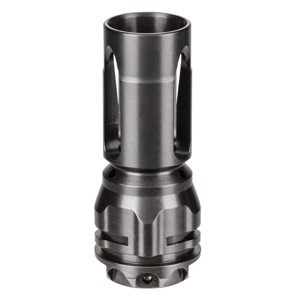 Gemtech ETM 5.56 NATO Flash Hider 2.37" Black 1/2-28 Mount - Enhanced Suppressor Alignment - View 2
