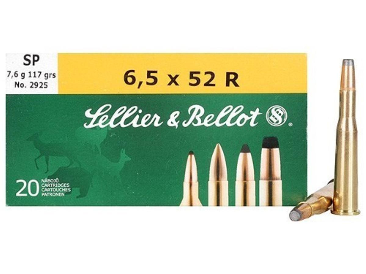 Sellier & Bellot SB6552RA 6.5x52mmR 117gr Soft Point Ammo 20 Rounds - View 2
