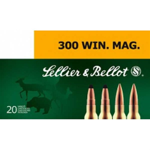 Sellier & Bellot Sb300b Rifle 300Winmag 180Gr Soft Point CUT Through Edge - View 2
