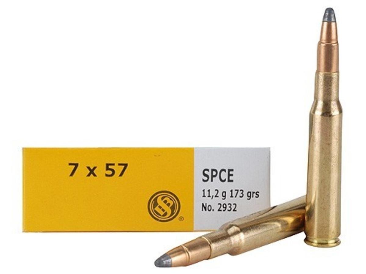 Sellier & Bellot SB757C 7x57mm Mauser 173gr Soft Point Ammo 20 Rounds - View 2
