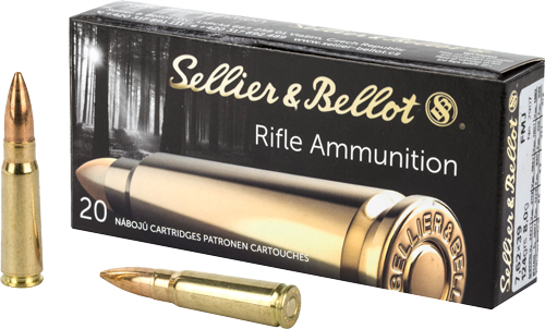 Sellier & Bellot SB76239A 7.62x39mm 123gr FMJ Ammo 20 Rounds - View 2