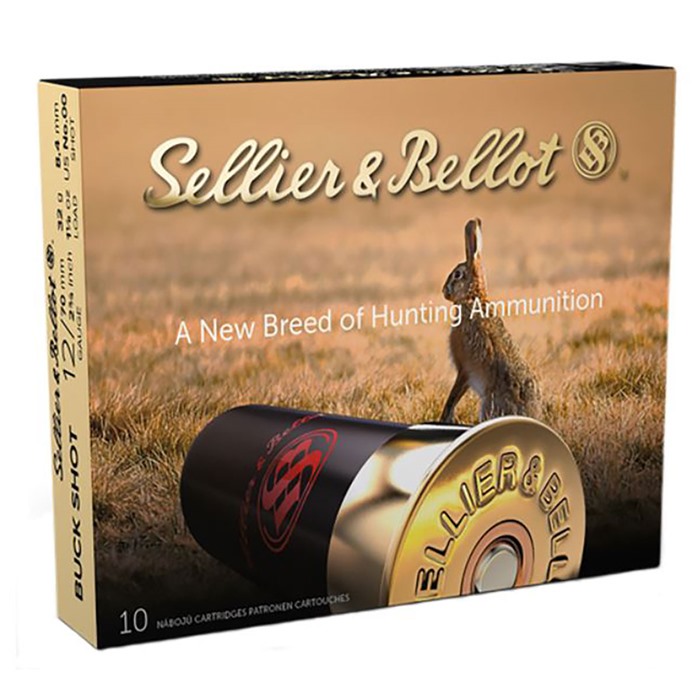 Sellier & Bellot SB12BSJ Hunting 12 Gauge 2.75" 9 Pellets 1214 fps - View 2