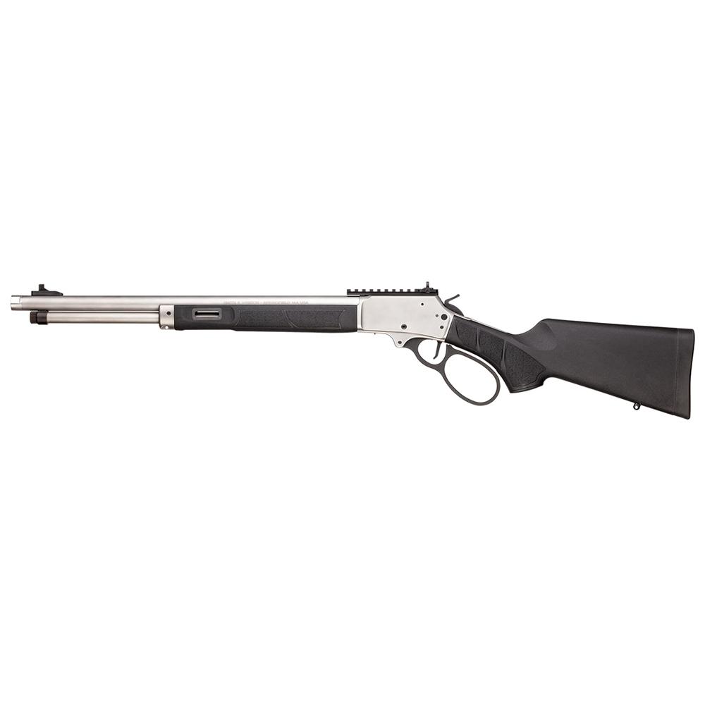 Smith & Wesson Model 1854 Lever-Action Rifle: 44 Magnum, 19.25" SS Barrel, M-LOK, Picatinny Rail, Black/Silver - View 2