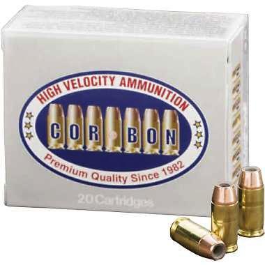 Cor-Bon SD3809020 .380 ACP 90gr JHP 1050fps 20rd Box - View 2