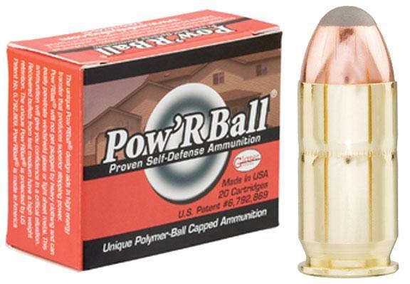 Glaser PB4516520 .45 ACP 165gr JHP Pow'RBall Ammo 1225fps 20rd Box - View 2