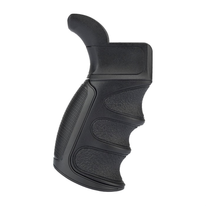 Advanced Technology Pistol Grip AR-15 X1 Recoil Reducing Finger Grooves Bla - View 2