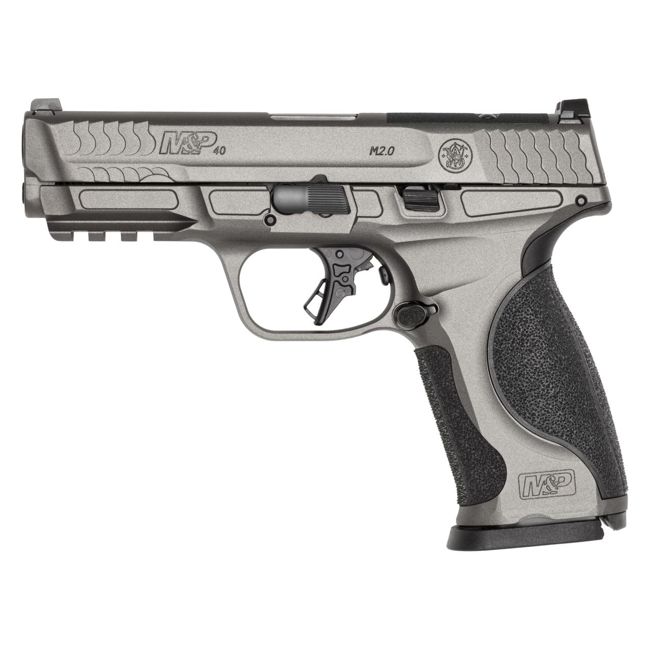 S&W M&P 14165 40SW 10+1 Tungsten Gray Optic Ready Pistol 4.22" - View 2
