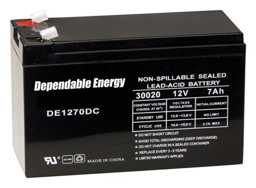 American Hunter DE30020 HR Rechargeable Battery Black 12 Volt 7 AMP - View 2