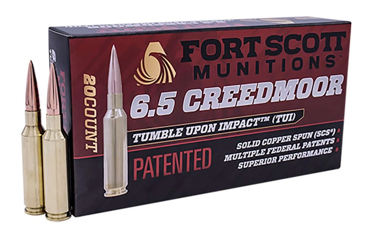 Fort Scott Munitions 65CM130SCV2 6.5 Creedmoor 130gr Solid Copper Ammo - View 2