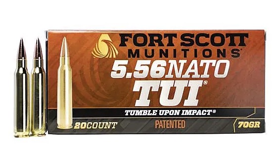 Fort Scott Munitions 556-070-SCV2 Tumble Upon Impact (TUI) 5.56mm 70gr... - View 2