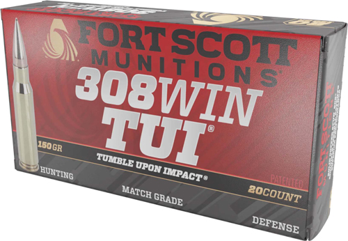 Fort Scott Munitions 308150SCV2 Tumble Upon Impact (TUI) Rifle 308Win... - View 2