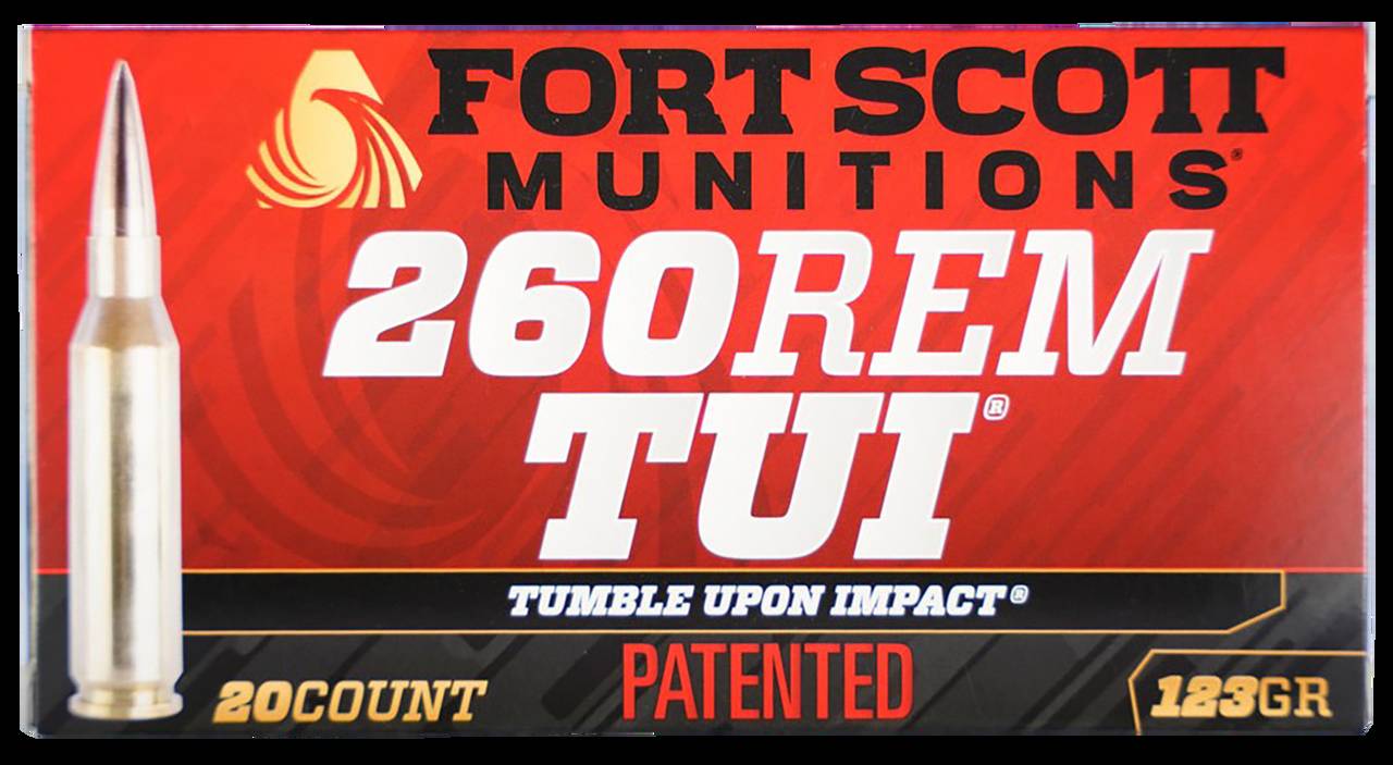 Fort Scott Munitions 260123SCV2 Tumble Upon Impact (TUI) 260Rem 123gr S... - View 2