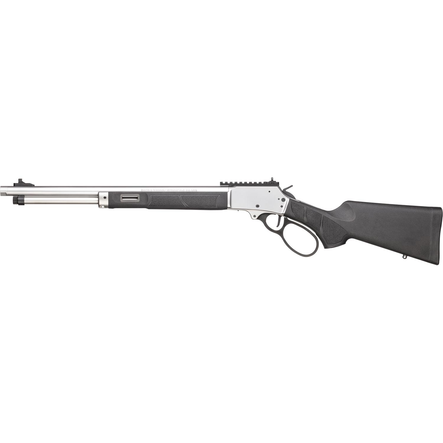 Smith & Wesson 1854 Rifle 45 Colt 9+1 Stainless Steel Black Synthetic - View 2