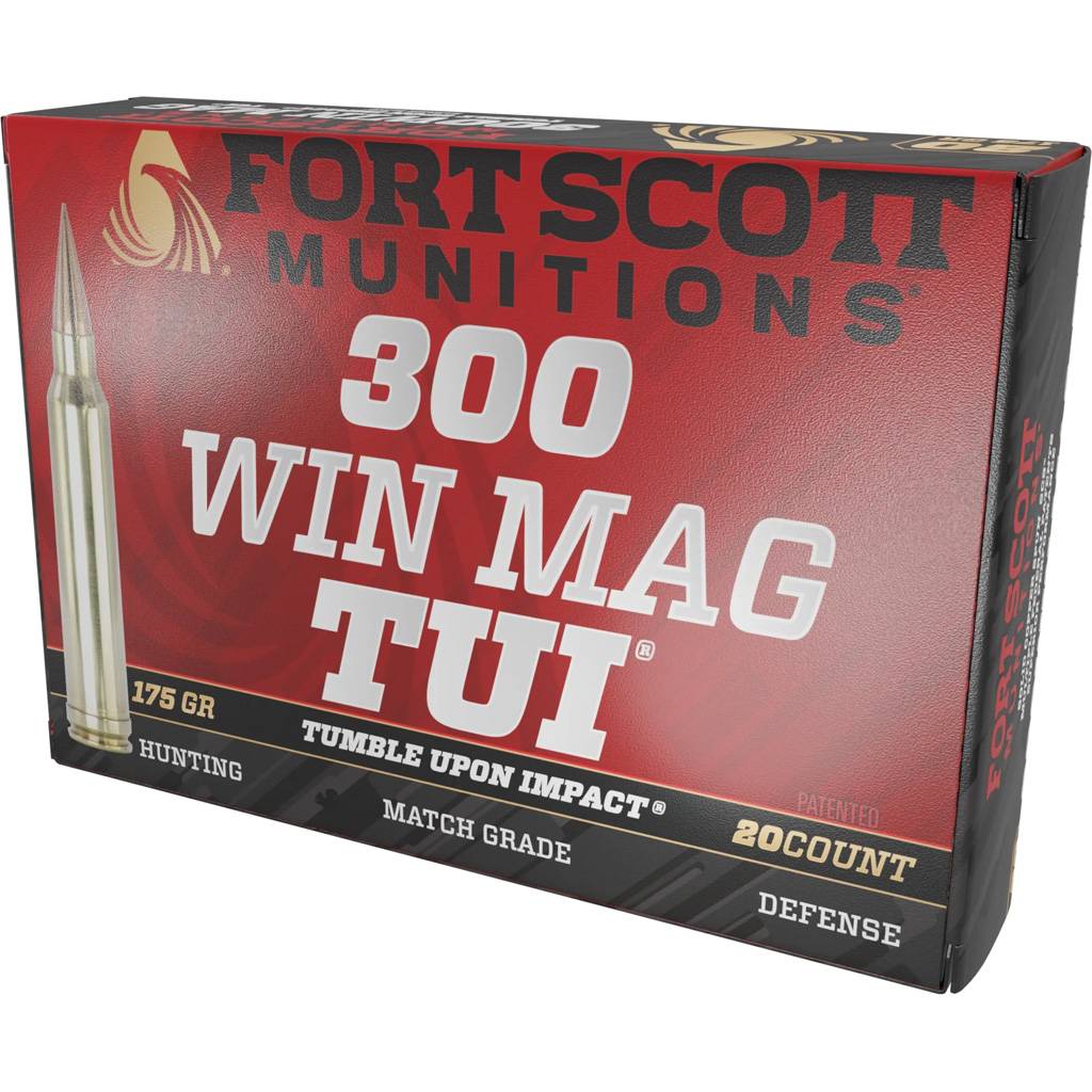 Fort Scott 300WM-175-SCV 300 Win Mag 175gr TUI Rifle Ammo 20rd - View 2
