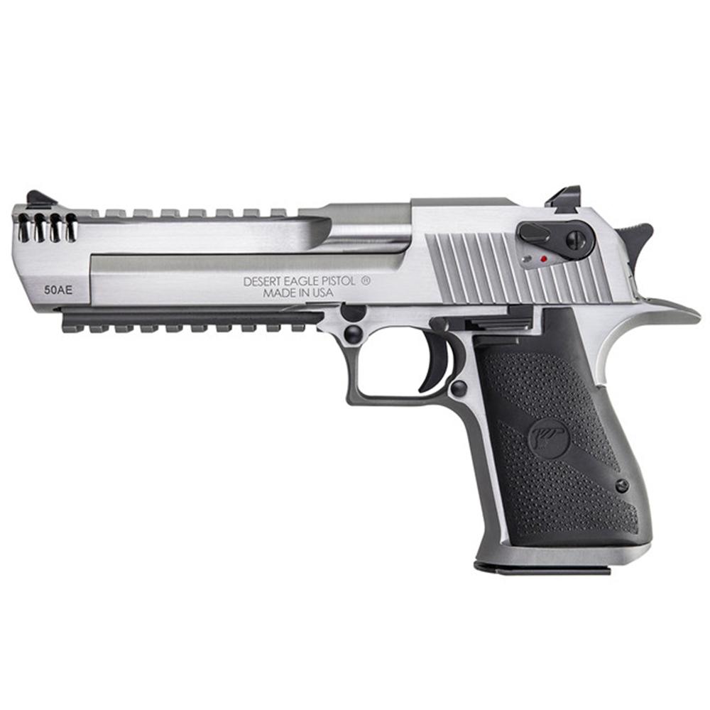 Magnum Research Desert Eagle Mark XIX Pistol 50 AE 6 in. Stainless Steel... - View 2