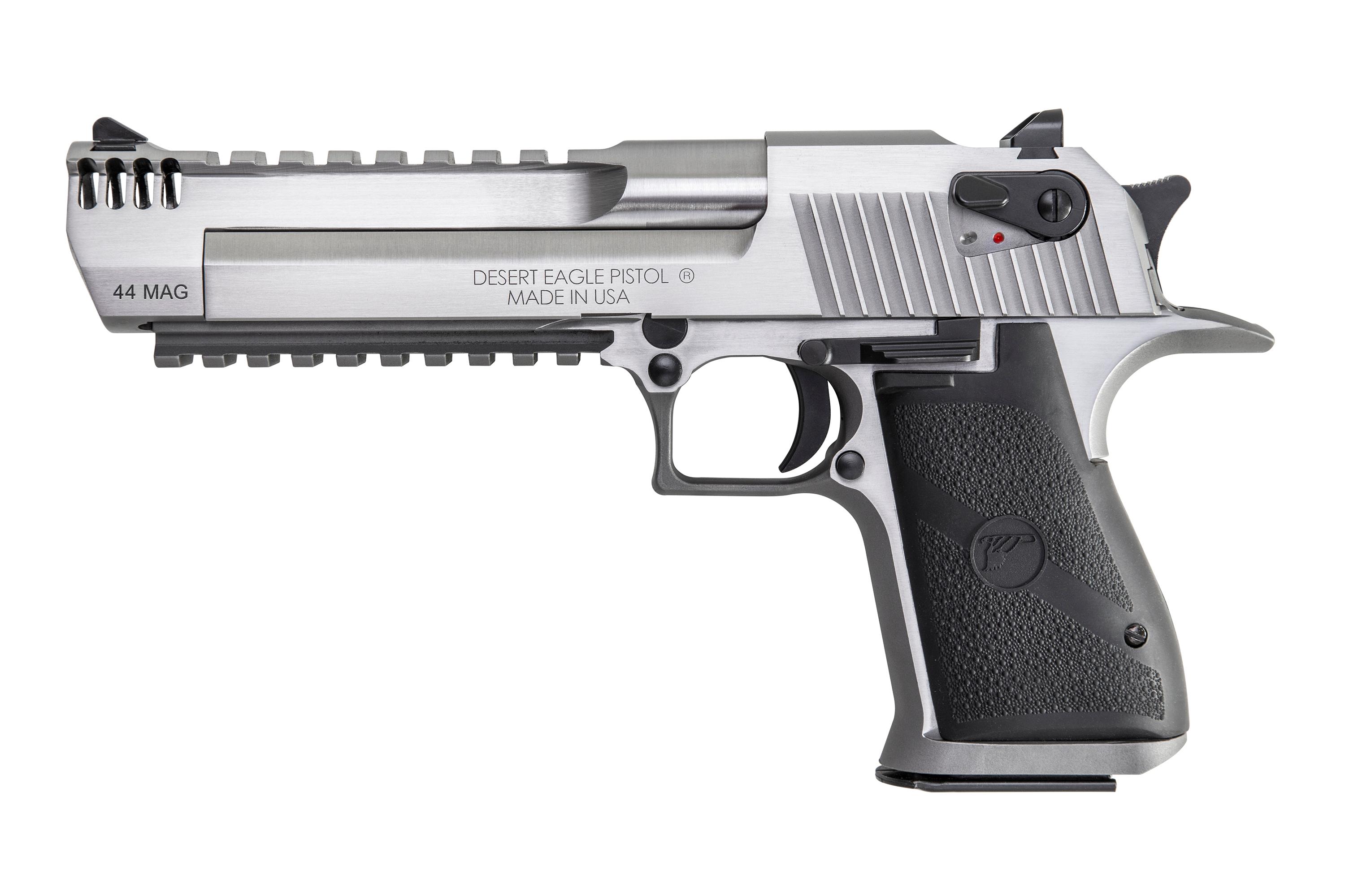 Magnum Research Desert Eagle Mark XIX .44 Magnum 6 in Stainless Steel 8 rd - View 2