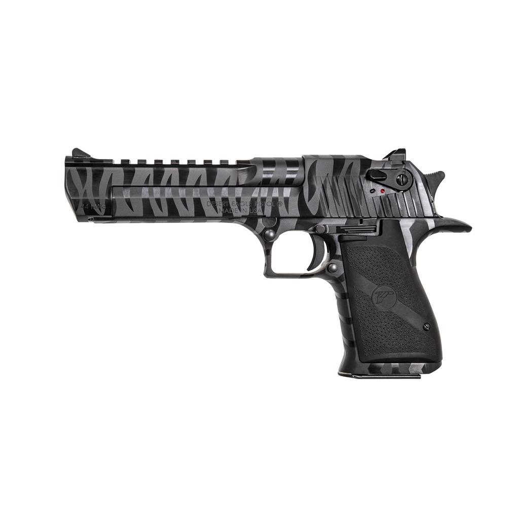 Magnum Research DE44BTS Desert Eagle Mark XIX 44 Magnum 6" Black Tiger Stripes - View 2
