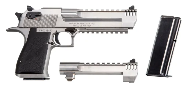 Magnum Research DE50429 Desert Eagle Mark XIX 50 AE/429 DE 6" Black Polymer - View 2