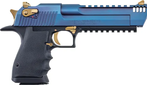 Magnum Research DE357L6CBG Desert Eagle L6 357 Magnum 6" Carbo Blue PVD - View 2