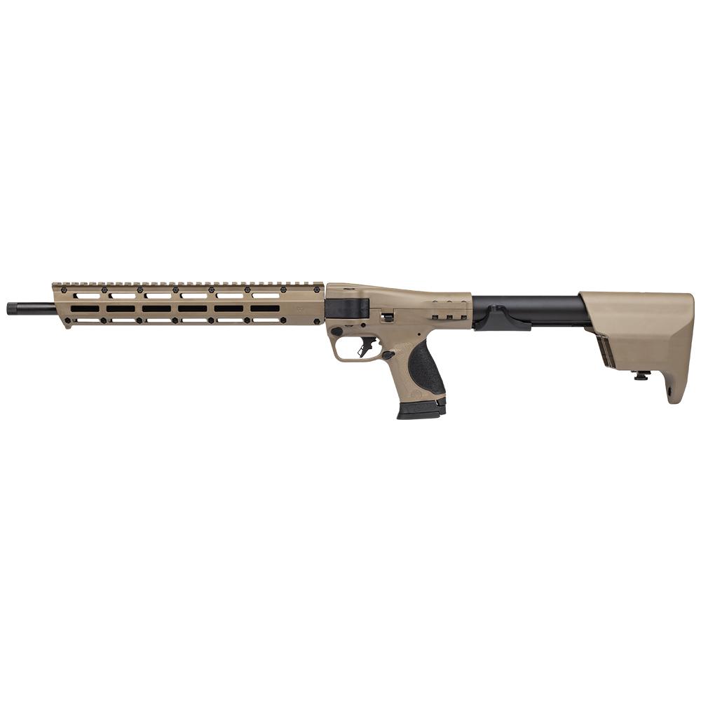 Smith & Wesson 14376 M&P FPC 9mm Luger 23+1 18.60" Black Oxide Flat... - View 2