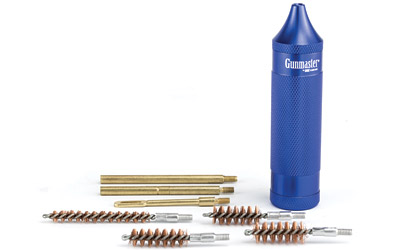 Gunmaster Compact Universal Pistol Cleaning Kit .22-.45 cal Aluminum Handle 8 pc. - View 2